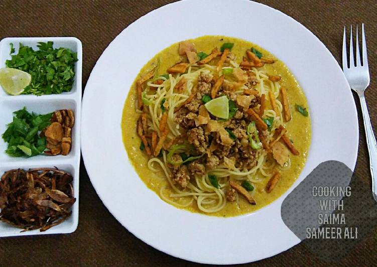 How To Get A Delicious Burmese khaosoey 😋