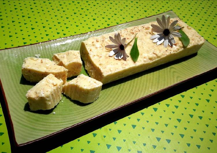 Turrón duro Suchard de chocolate blanco Jorgette