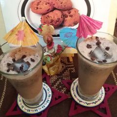 Cookies milk shake A picture of Cookies milk shake.