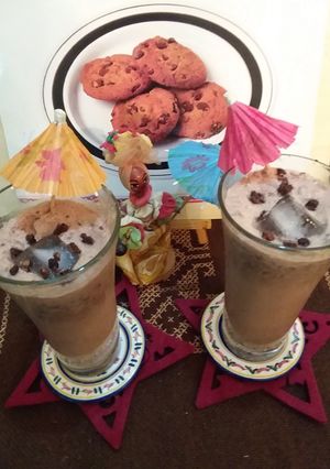 A picture of Cookies milk shake.