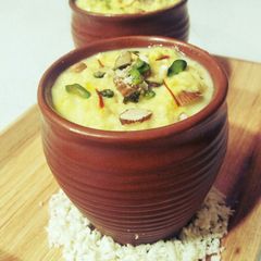 A picture of Paneer Basundi.
