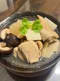 Chicken Soup with Preserved Winter Melon, Shiitake Mushrooms, and Bamboo Shoots