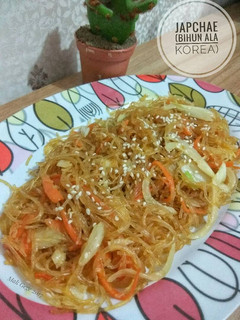 Foto resep Japchae 🍝(Bihun Goreng ala Korea)