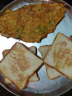 चिली मिली ऑम्लेट (chilli omelette recipe in marathi) रेसिपी चे मुख्य फोटो