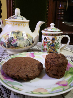 Una foto de Mini tortas de avena fit