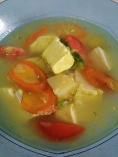 Foto resep Sop tahu kuah seblak
