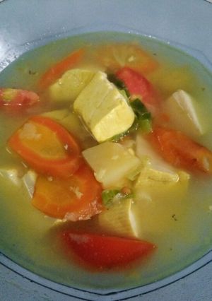 Foto resep Sop tahu kuah seblak