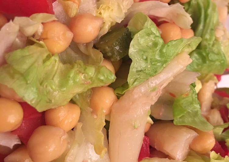 Ensalada de garbanzos