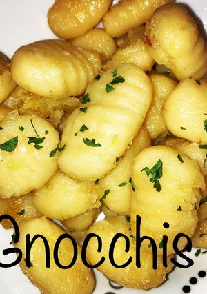 Une photo de Gnocchis à la pomme de terre