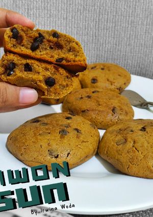 Foto resep Cookies coffee chocolate chips chewy