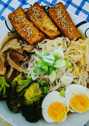 Una foto de Ramen veggie