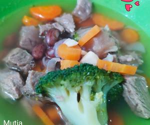 Resep Populer Sop Daging Kacang Merah Enak Sederhana