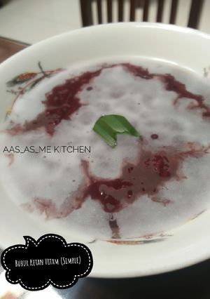 Foto resep Bubur Ketan Hitam (Simple Recipes)