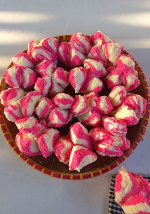 Foto resep Bolu kukus merah putih