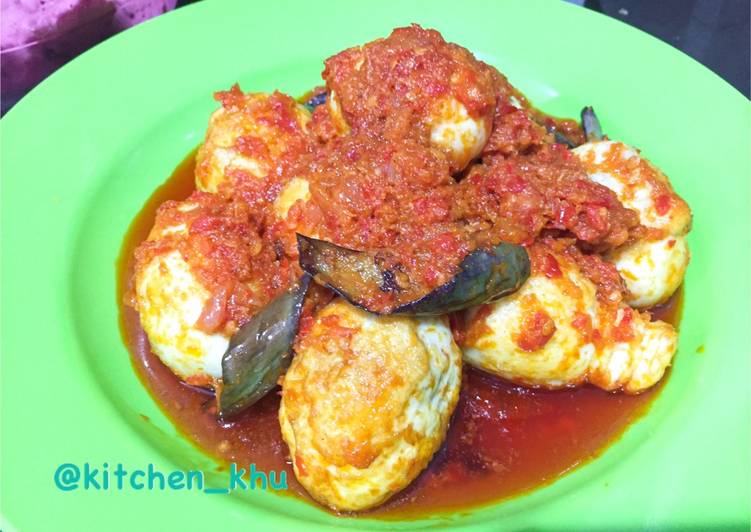 Cara Membuat Telur Balado untuk jualan