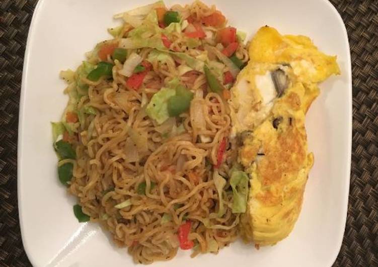 Easiest Way to Prepare Homemade Indomine with fried egg Cooking Basics for Beginners