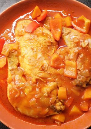 Foto resep Ayam Saus Tomat Kunyit