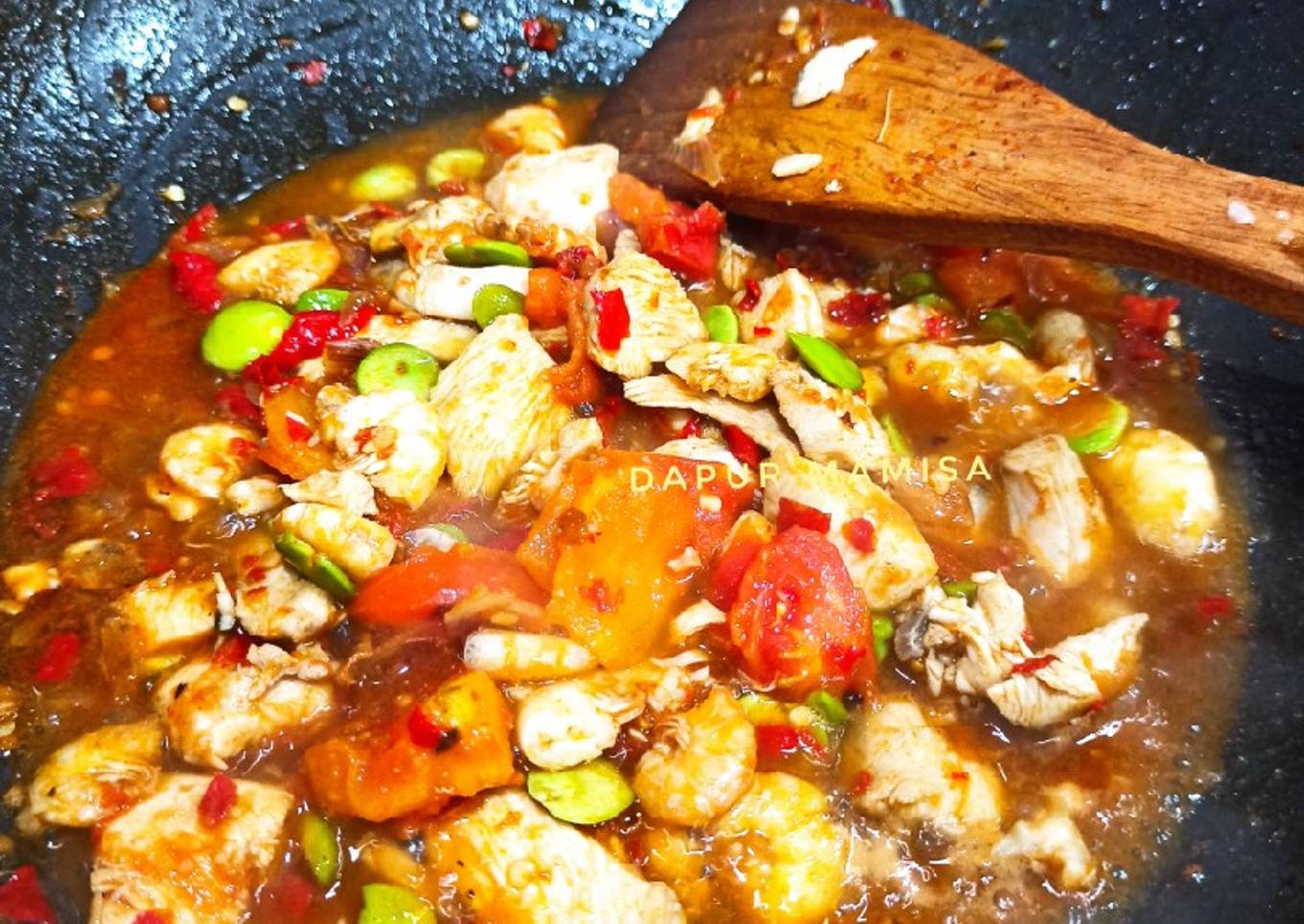 Ayam Pete Balado