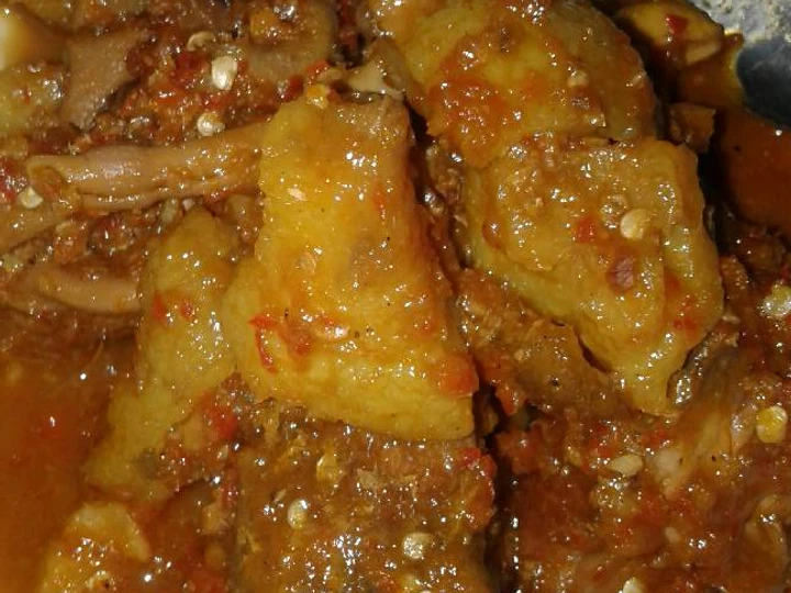 Cara Mudah Menyiapkan Resep Oseng&amp;#34; Mercon tetelan sapi Anti Ribet, Lezat Sekali