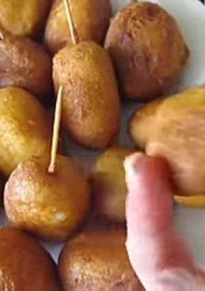 Una foto de Banderillas de vienesa o para cóctel