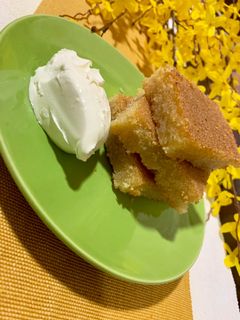 صورة لوصفة بسبوسة تحفة🥧🥧