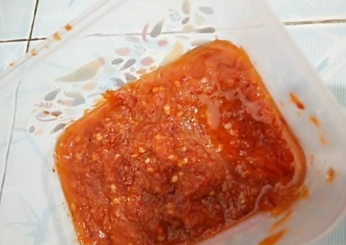 Sambal bawang ala bu Rudy