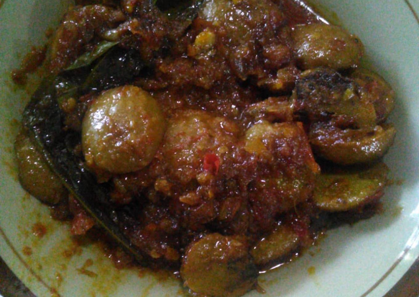 Rendang jengkol