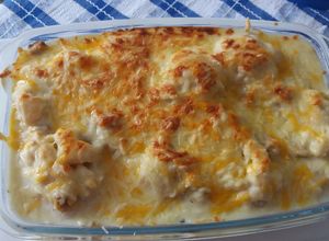 Foto principal de Coliflor con atún gratinada