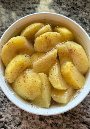 Una foto de Compota de manzana