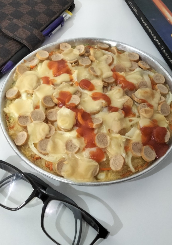 Foto resep Pizza Nasi Telur