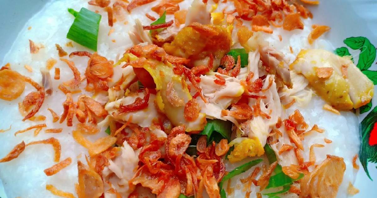 Resep Bubur Ayam Kampung Oleh Mommy Zetky Cookpad