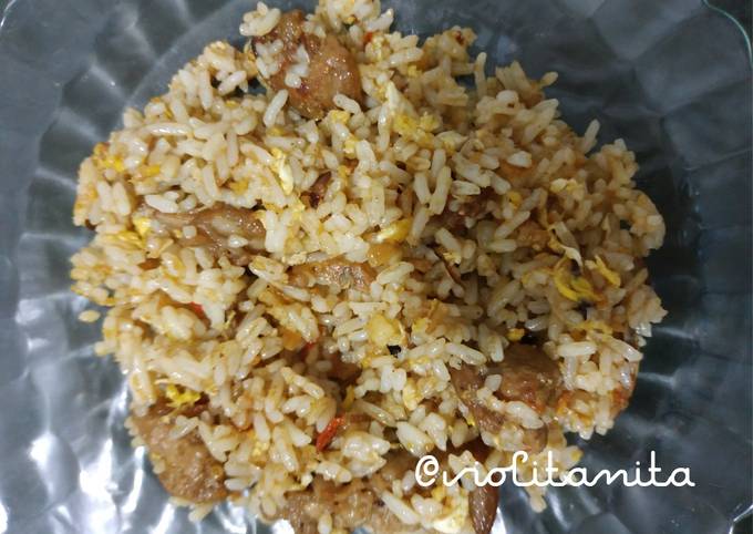 Nasi Goreng bb Bumbu Rendang simple