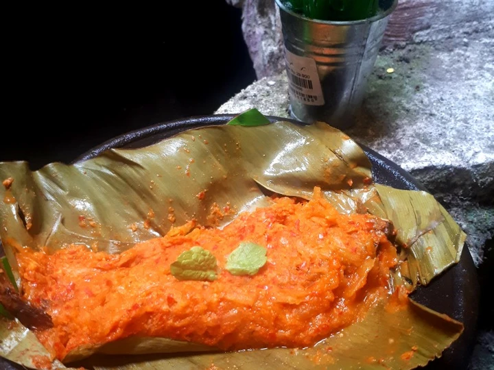 Cara Gampang Membuat Resep  Pepes ikan pedho mangga muda yang Enak Banget, Enak