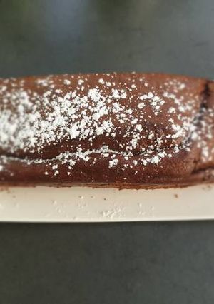Une photo de Gâteau au chocolat sans beurre ni sucre