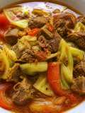 Tongseng Daging Sapi Kuah Gurih Pedas