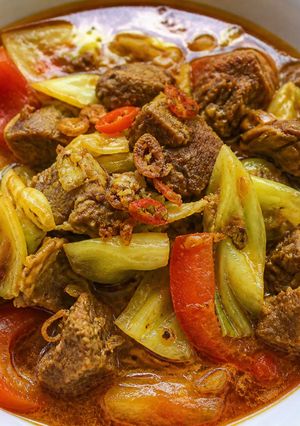 Foto resep Tongseng Daging Sapi Kuah Gurih Pedas