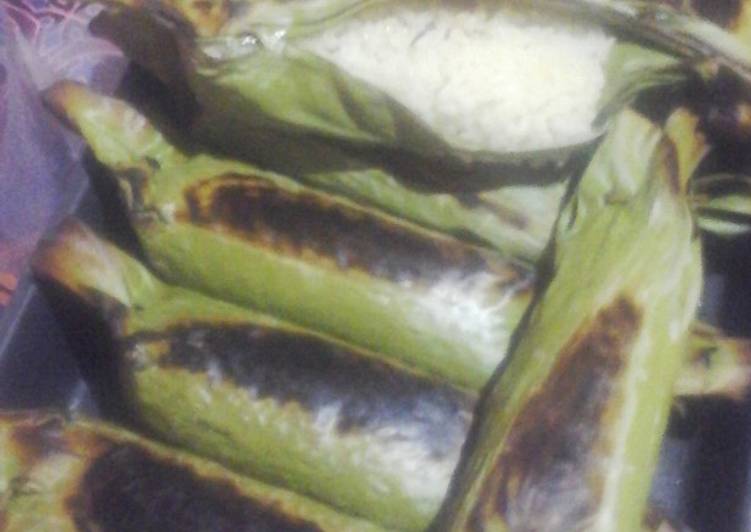Nasi Bakar Enak paling simple