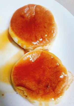 Hình của món Bánh pancake caramel.