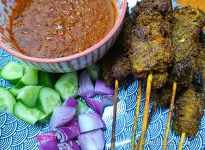 Gambar Satay Daging
