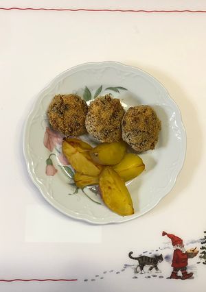 Gombás halpogácsa recept fotója
