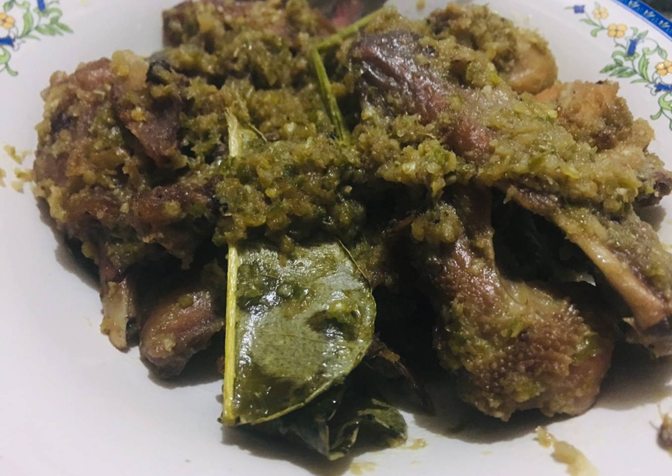 Ayam kampung rica2 ala rehan