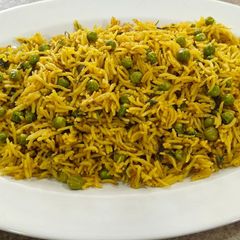 A picture of Green Peas Pulao (Simple & Flavorful).