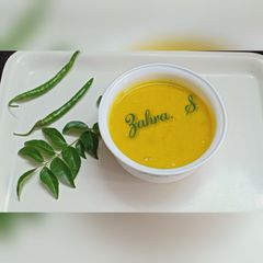 Simple plain moong dal A picture of Simple plain moong dal.