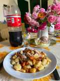 Ñoquis con Tuco, Refresco y Postre #AiresdeFiestas