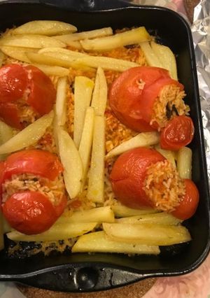 Una foto de Gemistá o yemista 🍅