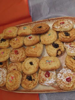 A picture of Festive Cookies.