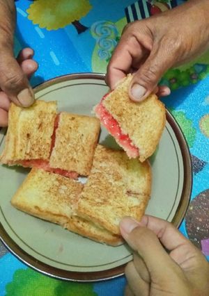 Foto resep Roti Panggang Teflon