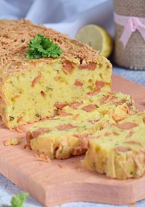 Foto resep Chicken Luncheon & Cheese Savory Bread