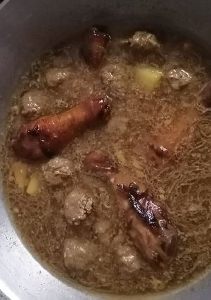 Foto resep Semur Ayam & meatball pig 🐽