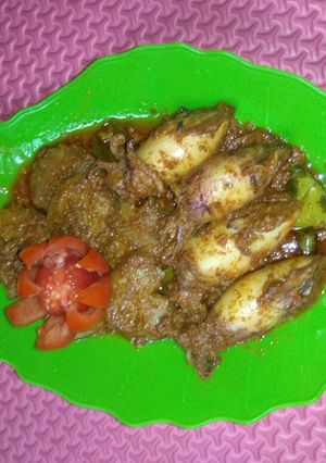 Foto resep Rendang Cumi Basah